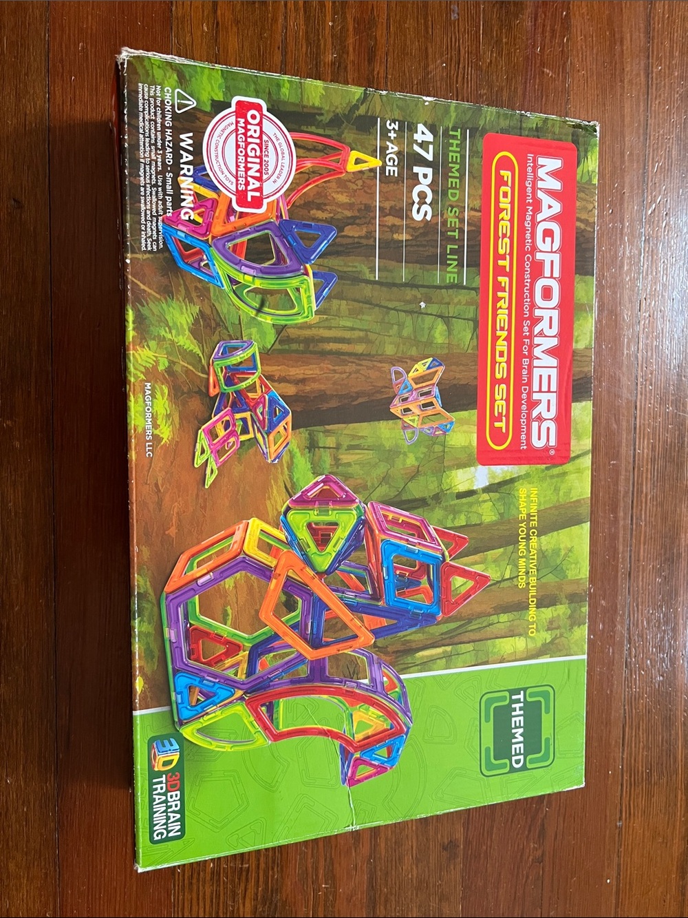 Magformers Forest Friends 47-Piece Magnetic Building Set - Multicolor